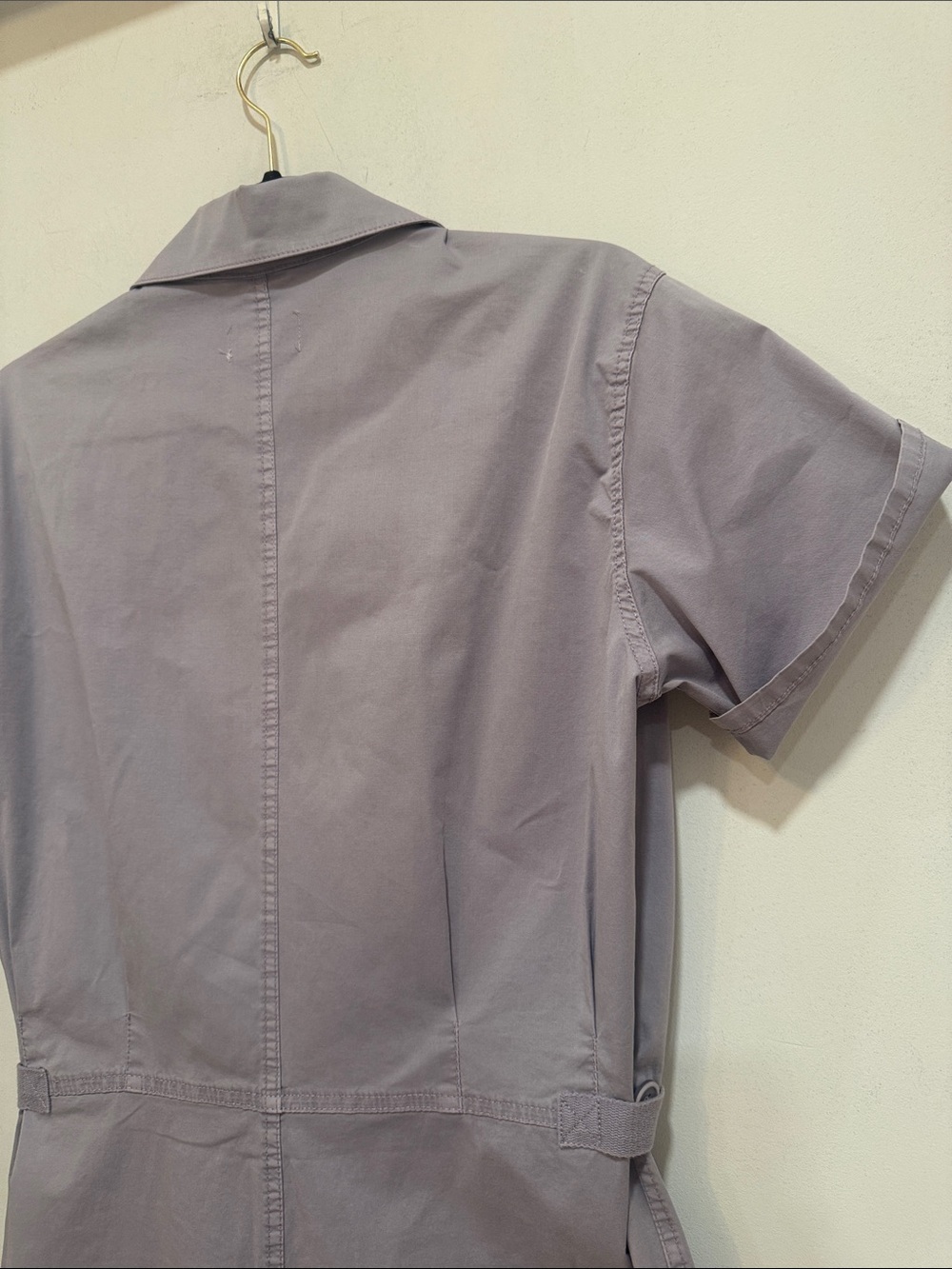 Pistola Size Small Button-Front Jumper in Dusty Lavender - Picture 14 of 16